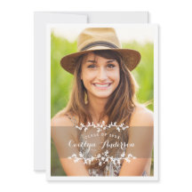 Invitación del Partido de Graduación de Foto de Mo