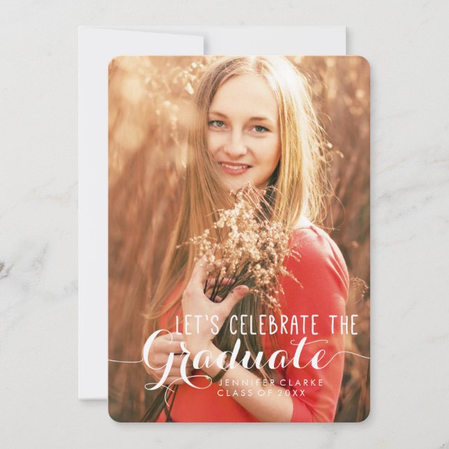 INVITACIÓN DEL PARTIDO DE GRADUACIÓN DE FOTOS DE C (Anverso)