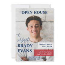 Invitación del Partido de Graduación de Fotos de l