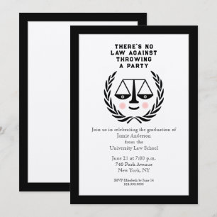 Invitación del partido de graduación de la Faculta