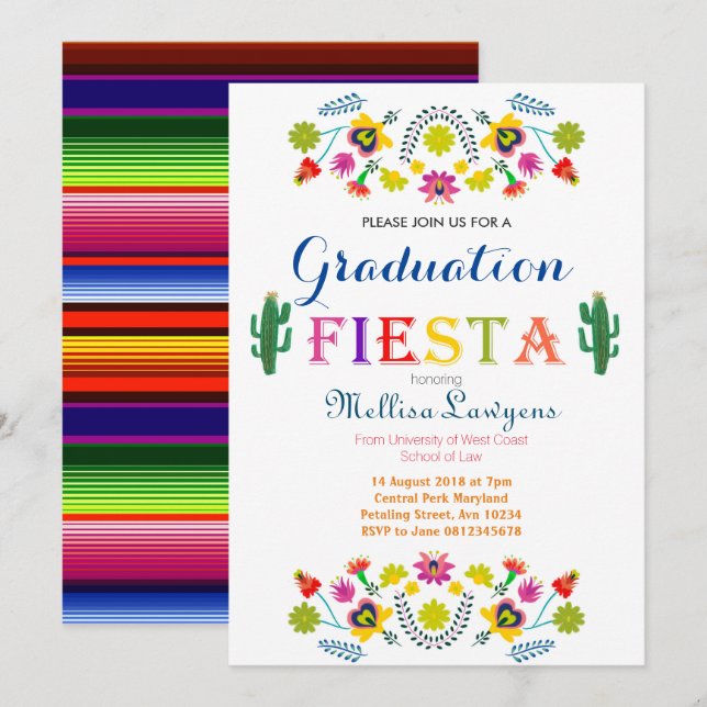 Invitación del partido de graduación de la Faculta (Anverso / Reverso)