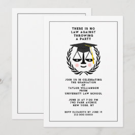 Invitación del partido de graduación de la Faculta