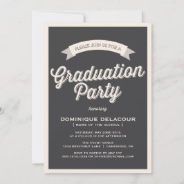 INVITACIÓN DEL PARTIDO DE GRADUACIÓN DE TIPOGRAFÍA