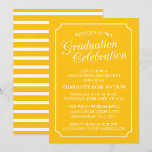 INVITACIÓN DEL PARTIDO DE GRADUACIÓN ELEGANTE DE M