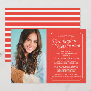 INVITACIÓN DEL PARTIDO DE GRADUACIÓN ELEGANTE DE M