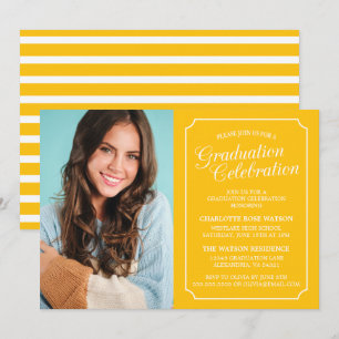 INVITACIÓN DEL PARTIDO DE GRADUACIÓN ELEGANTE DE M