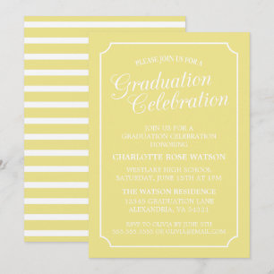 INVITACIÓN DEL PARTIDO DE GRADUACIÓN ELEGANTE DE M