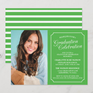 INVITACIÓN DEL PARTIDO DE GRADUACIÓN ELEGANTE DE M