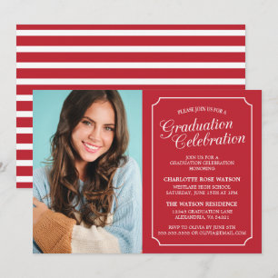 INVITACIÓN DEL PARTIDO DE GRADUACIÓN ELEGANTE DE M