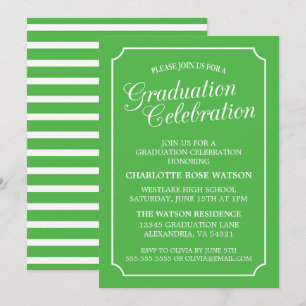 INVITACIÓN DEL PARTIDO DE GRADUACIÓN ELEGANTE DE M