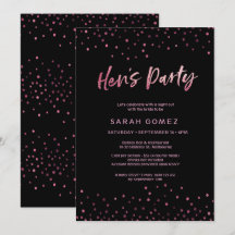 Invitación del partido de Hen | Relieve metalizado