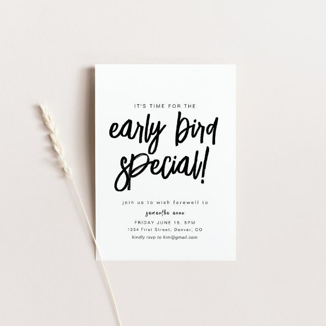 Invitación del Partido de Jubilación Especial para (Subido por el creador)