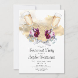 Invitación del Partido de Jubilación Floral