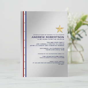 Invitación del Partido de Jubilación Militar