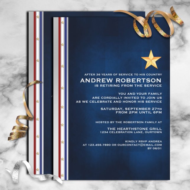 Invitación del Partido de Jubilación Militar (Subido por el creador)