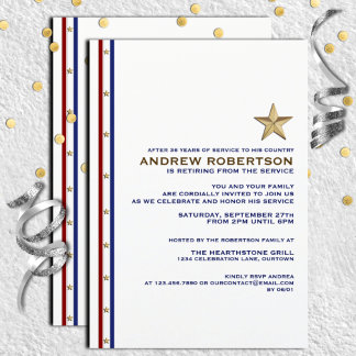 Invitación del Partido de Jubilación Militar
