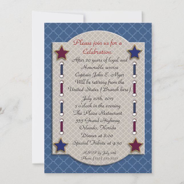 Invitación del Partido de Jubilación Patriótica (Anverso)