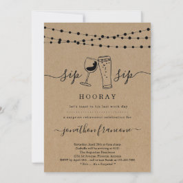 Invitación del Partido de Jubilación Sorpresa Grac