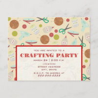 Invitación del Partido de la Artesanía inspirada e