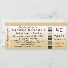 Invitación del Partido de la Jubilación al Goldton