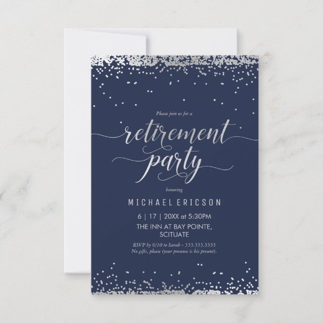 Invitación del Partido de la Jubilación - Plata el (Anverso)