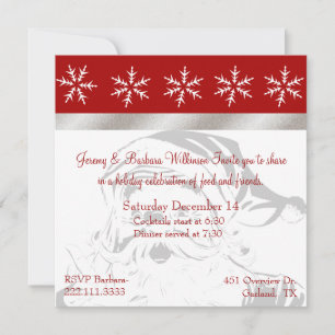 Invitación del partido de los Navidades