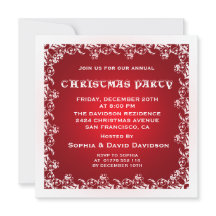 Invitación del Partido de los Navidades Blancos Ro