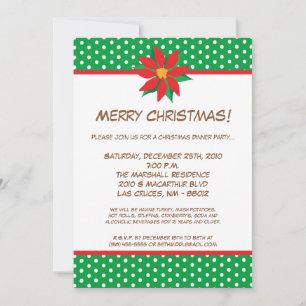 Invitación del partido de los Navidades de los Poi