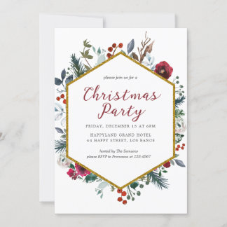 Invitación del Partido de los Navidades de los Ver