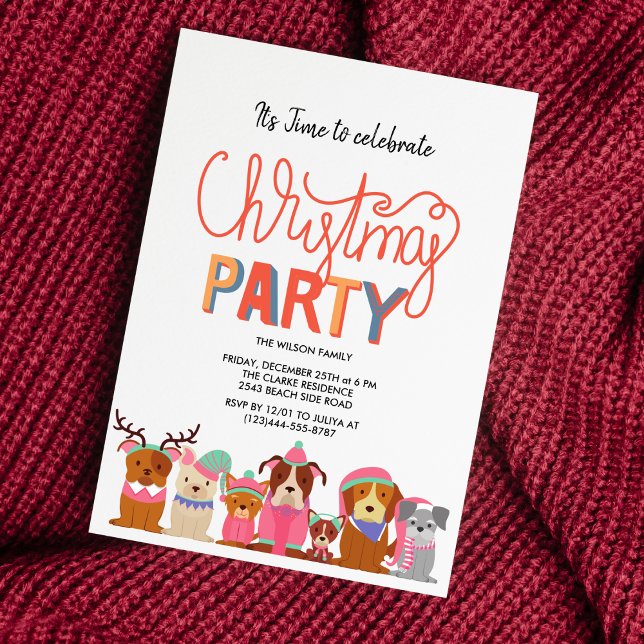 Invitación del partido de los Navidades de perros  (Subido por el creador)