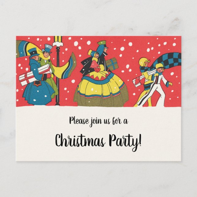 Invitación del Partido de los Navidades de Victori (Anverso)