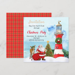Invitación del partido de los Navidades del faro n