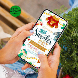 Invitación del partido de los Navidades digitales 