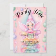 Invitación del partido de los Navidades Elf