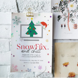 Invitación del Partido de los Navidades Infantiles