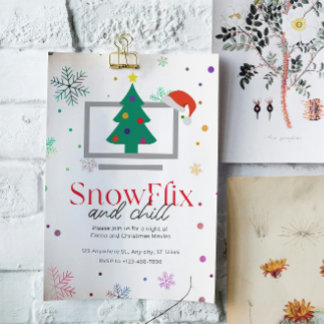 Invitación del Partido de los Navidades Infantiles