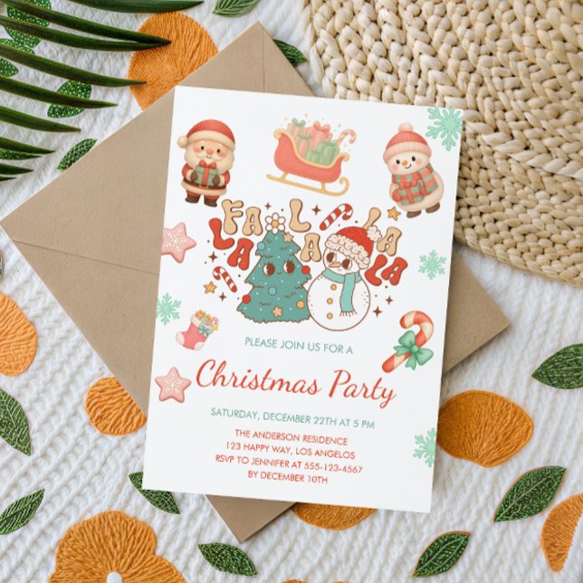 Invitación del partido de los Navidades locos capr (Subido por el creador)