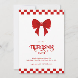 Invitación del Partido de los Navidades Modernos d