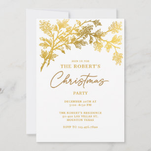 Invitación del Partido de los Navidades Modernos d