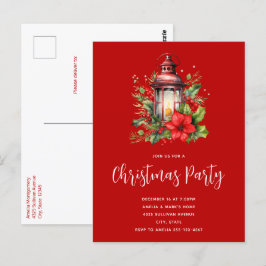 Invitación del partido de los Navidades rojos Lant