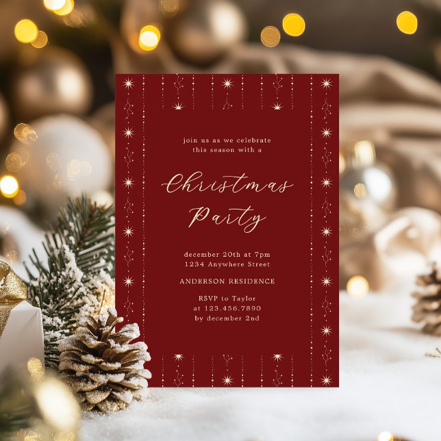 Invitación Del Partido De Los Navidades Rojos Y Cr (Subido por el creador)