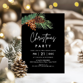 Invitación del Partido de los Navidades Rústicos d