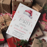 Invitación del partido de Navidades elegantes<br><div class="desc">La mayoría de las cartasAdoran el encanto de la temporada navideña con nuestra "Elegante invitación a la fiesta de los Navidades", un diseño que combina sin esfuerzo la elegancia atemporal con un toque de alegría festiva. En una paleta de tonos clásicos de vacaciones, esta invitación exubera un aire de sofisticación...</div>