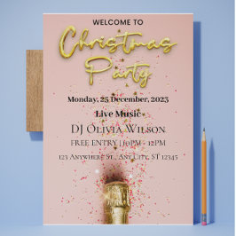 Invitación del partido de Navidades fascinantes ro