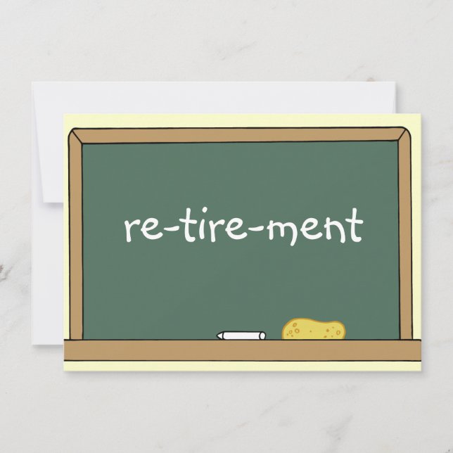 Invitación del partido de retiro a un profesor (Anverso)