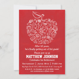 Invitación del partido de retiro de Apple para pro