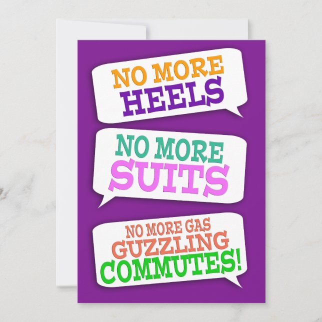 Invitación del partido de retiro de burbujas de te (Anverso)