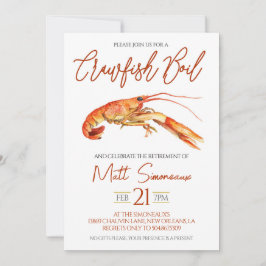 Invitación del partido de retiro de hierba de lang