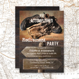 Invitación del partido de retiro de los boots ruso