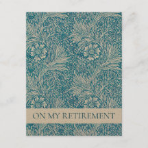 INVITACIÓN DEL PARTIDO DE RETIRO DE WILLIAM MORRIS